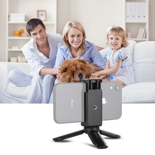 Mini Table Top Cell Phone Tripod - Click Image to Close